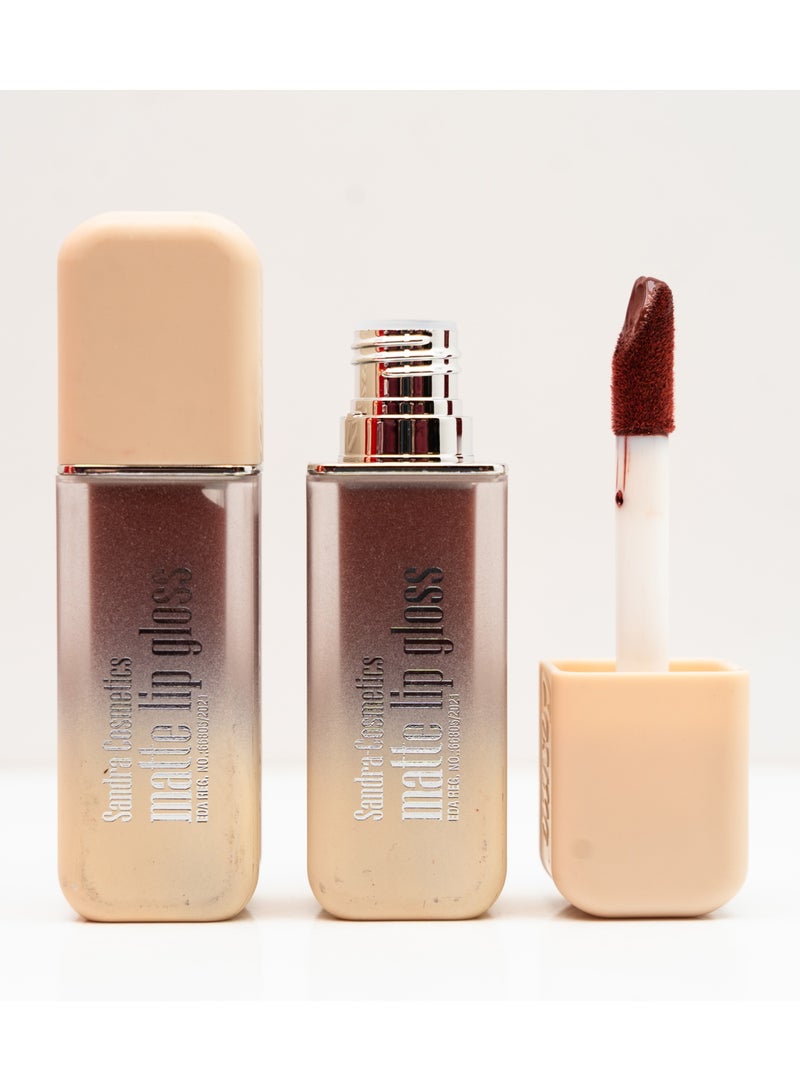 Sandra Matte Lip Tint, Long-Lasting Liquid Lipstick, Shade No. 136 - Image 1